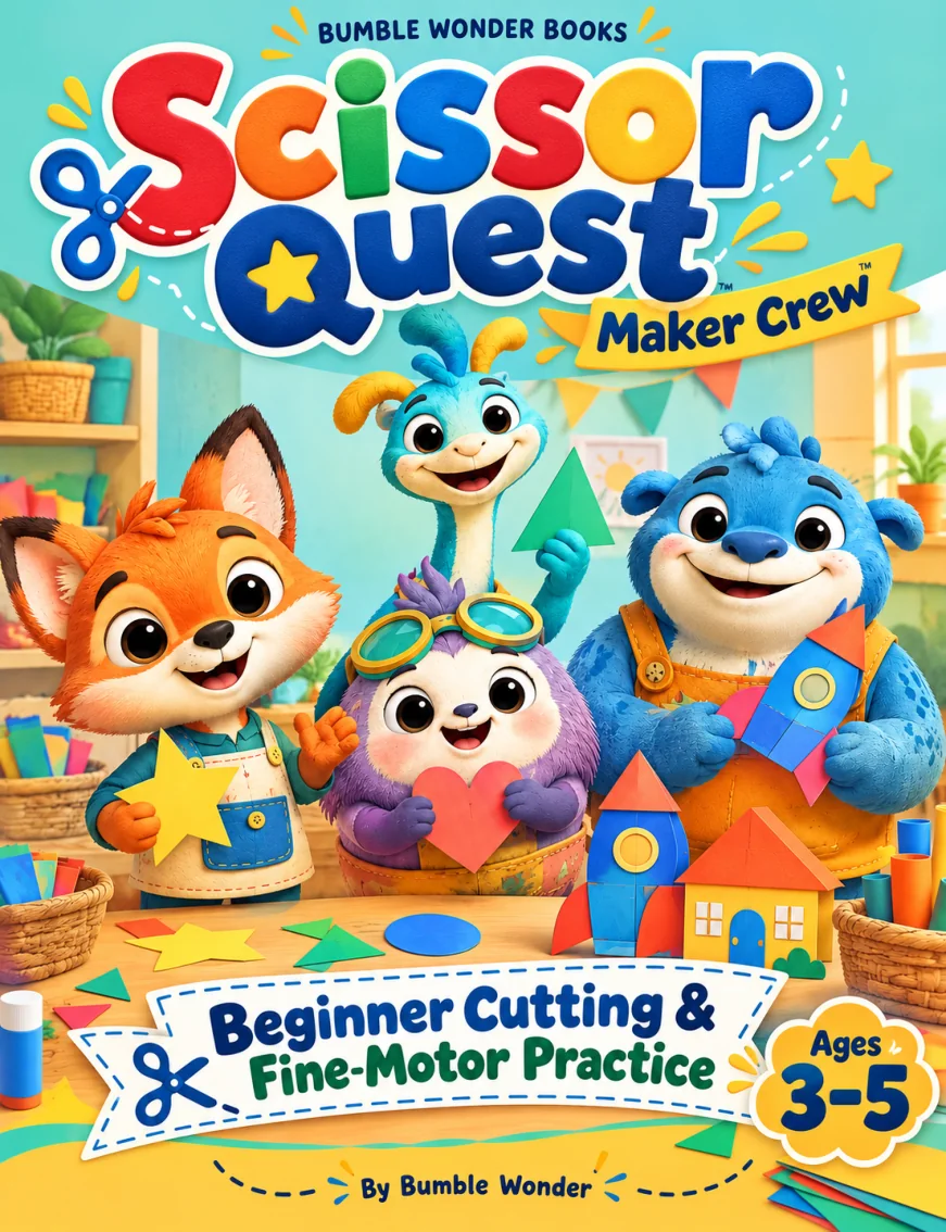 Scissor Quest approved book cover